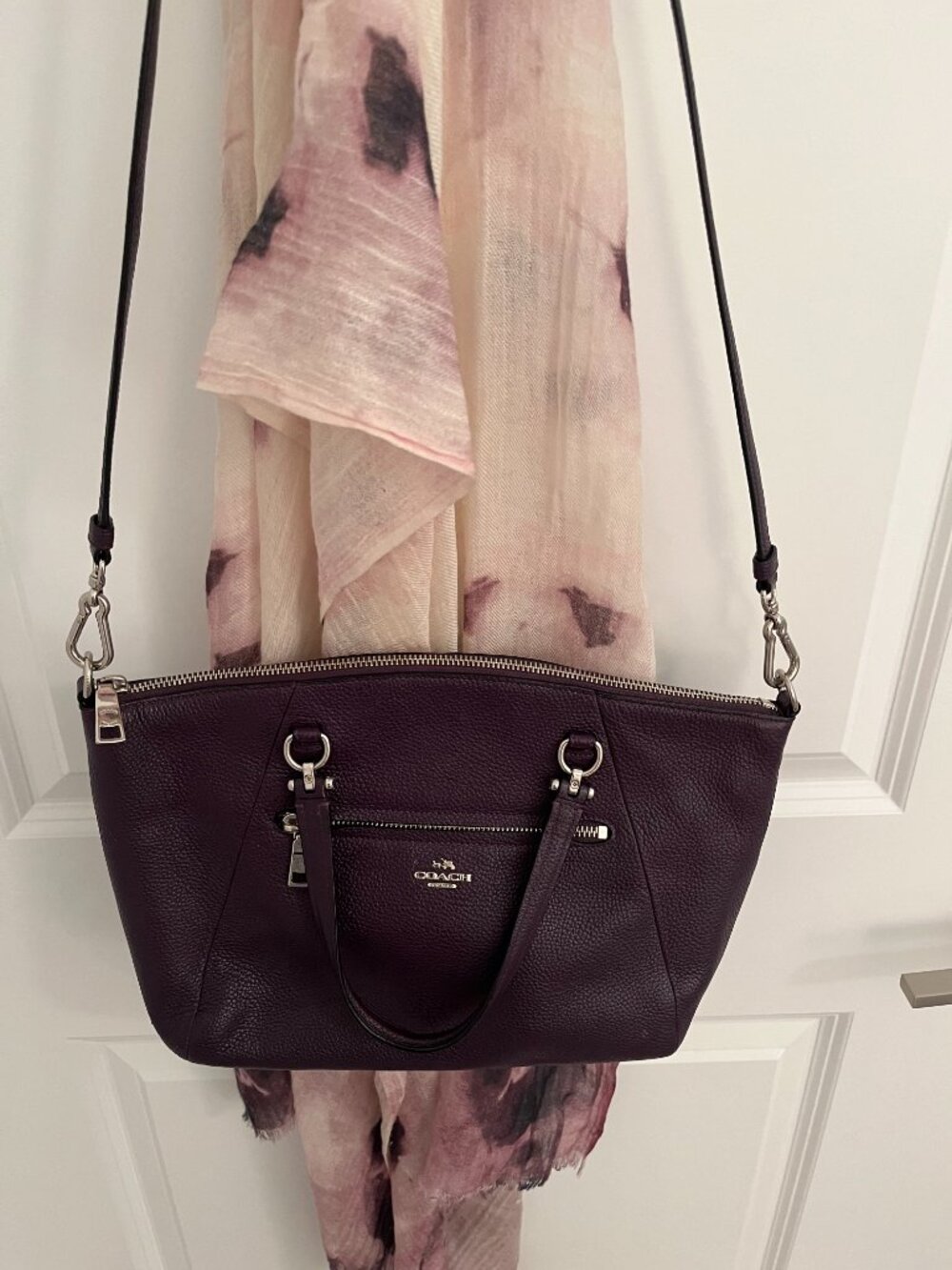 Coach Purse with Kurt Geiger Scarf